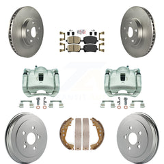Transit Auto KCG-101372N Disc Brake Kit for 2003-2008 Toyota Corolla - Front and Rear product image