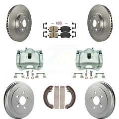 Transit Auto KCG-101373N Disc Brake Kit for 2003-2008 Toyota Corolla - Front and Rear product image