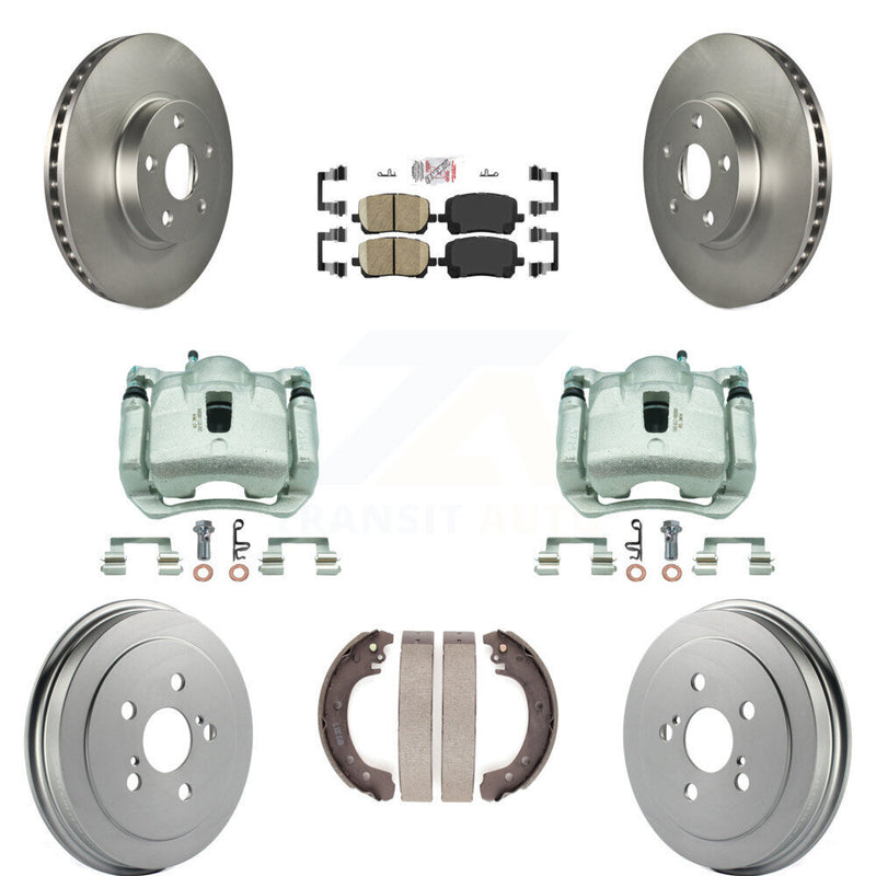 Transit Auto KCG-101373N Disc Brake Kit for 2003-2008 Toyota Corolla - Front and Rear product image