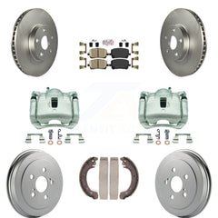 Transit Auto KCG-101374N Disc Brake Kit for 2003-2008 Toyota Corolla - Front and Rear product image