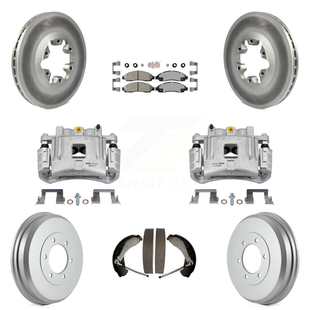 Transit Auto KCG-101375N Disc Brake Kit for 2004-2008 Isuzu i-290, Isuzu i-370, Isuzu i-280 & more - Front and Rear product image