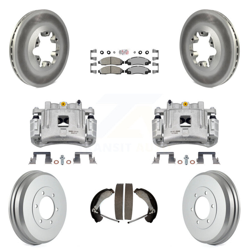 Transit Auto KCG-101375N Disc Brake Kit for 2004-2008 Isuzu i-290, Isuzu i-370, Isuzu i-280 & more - Front and Rear product image