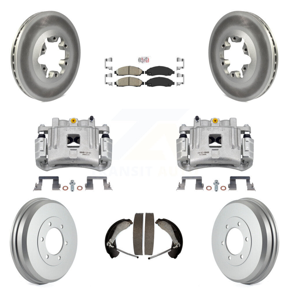 Transit Auto KCG-101376N Disc Brake Kit for 2004-2008 Isuzu i-290, Isuzu i-370, Isuzu i-280 & more - Front and Rear product image