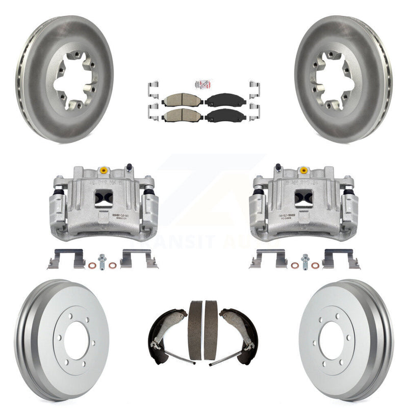 Transit Auto KCG-101376N Disc Brake Kit for 2004-2008 Isuzu i-290, Isuzu i-370, Isuzu i-280 & more - Front and Rear product image