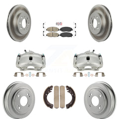Transit Auto KCG-101377N Disc Brake Kit for 1996-2000 Honda Civic, Acura EL - Front and Rear product image