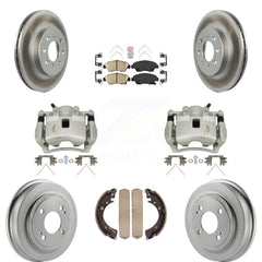 Transit Auto KCG-101379N Disc Brake Kit for 2007-2008 Honda Fit - Front and Rear product image