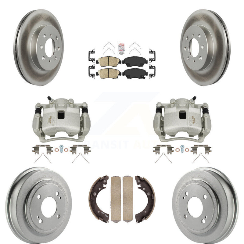 Transit Auto KCG-101379N Disc Brake Kit for 2007-2008 Honda Fit - Front and Rear product image