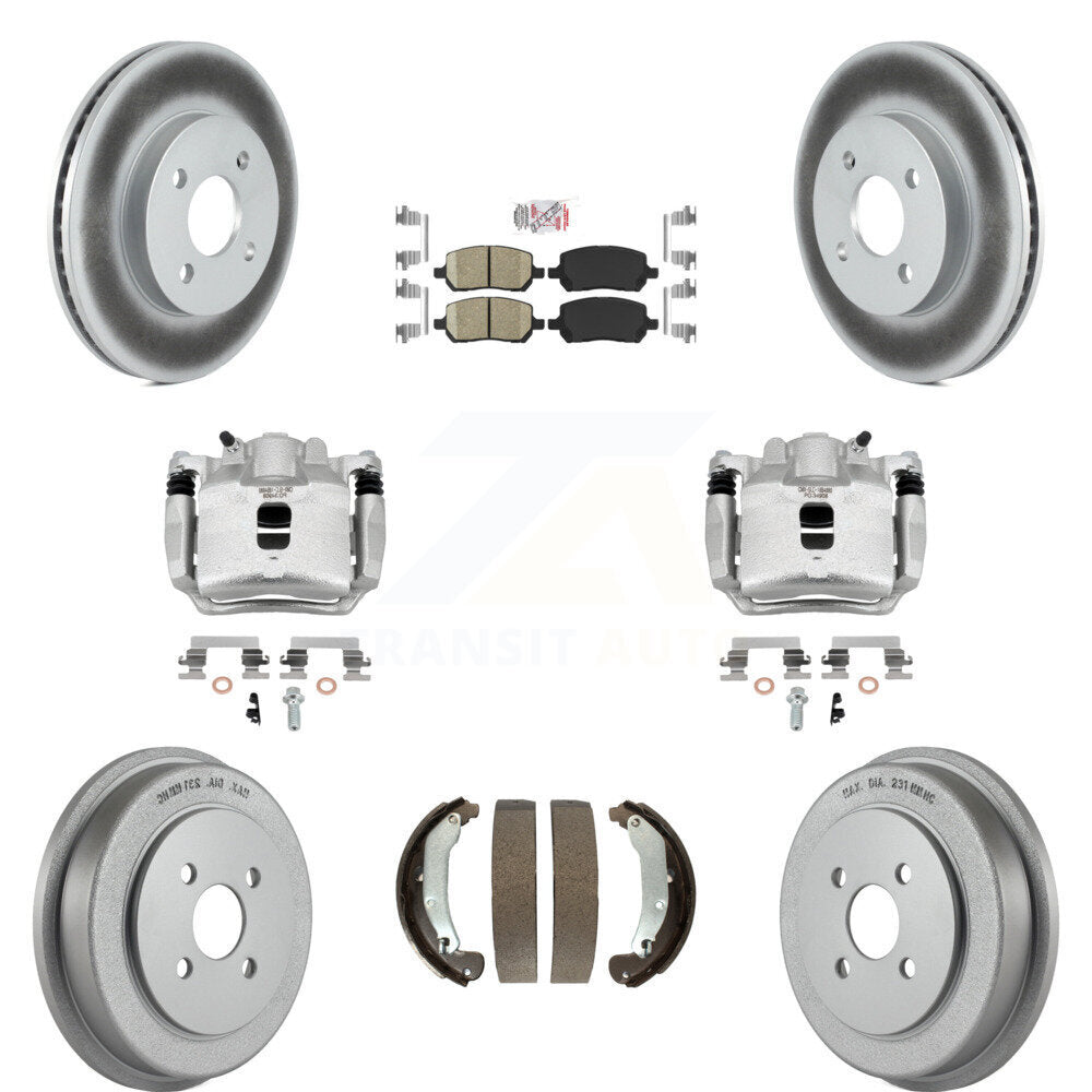 Transit Auto KCG-101380N Disc Brake Kit for 2003-2007 Chevrolet Cobalt, Pontiac Pursuit, Saturn Ion - Front and Rear product image