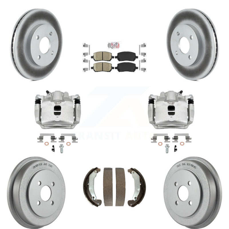 Transit Auto KCG-101380N Disc Brake Kit for 2003-2007 Chevrolet Cobalt, Pontiac Pursuit, Saturn Ion - Front and Rear product image