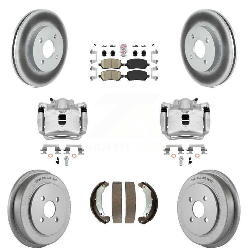 Transit Auto KCG-101381N Disc Brake Kit for 2003-2007 Chevrolet Cobalt, Pontiac Pursuit, Saturn Ion - Front and Rear product image