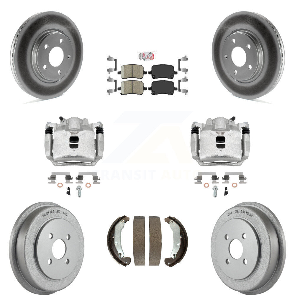 Transit Auto KCG-101382N Disc Brake Kit for 2006 Pontiac Pursuit - Front and Rear product image