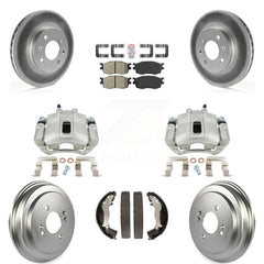 Transit Auto KCG-101383N Disc Brake Kit for 2006-2011 Hyundai Accent, Kia Rio, Kia Rio5 - Front and Rear product image