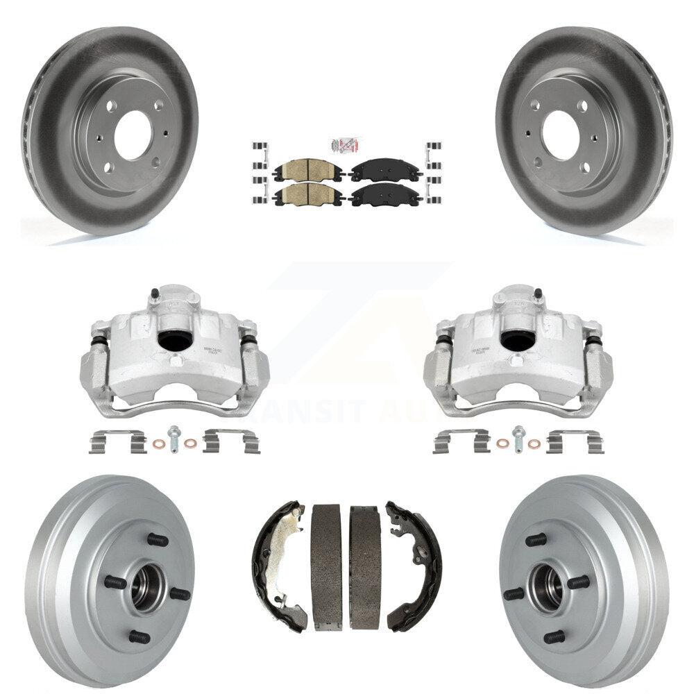 Transit Auto KCG-101384N Disc Brake Kit for 2009-2011 Ford Focus - Front and Rear product image