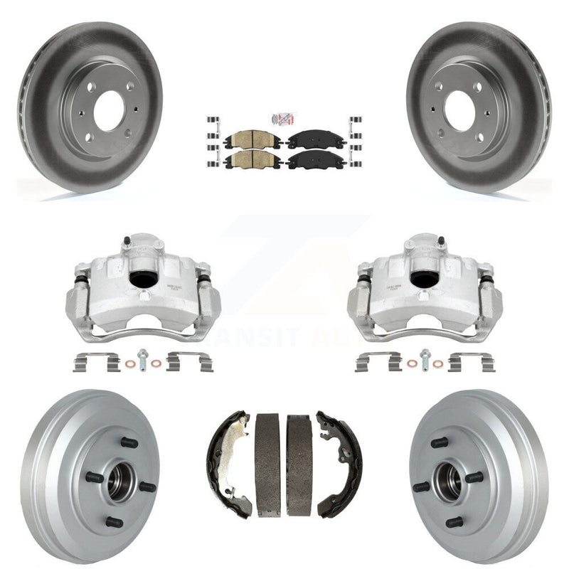 Transit Auto KCG-101384N Disc Brake Kit for 2009-2011 Ford Focus - Front and Rear product image