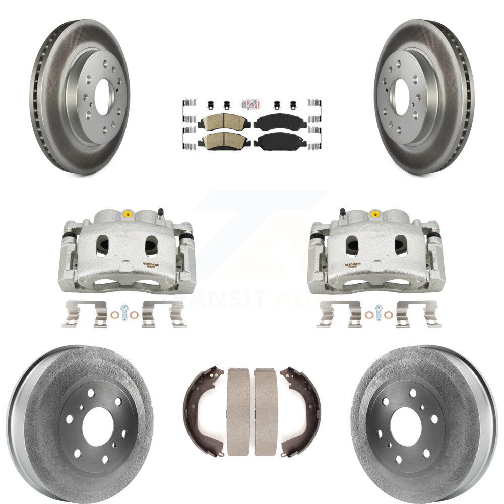 Transit Auto KCG-101385N Disc Brake Kit for 2009-2013 Chevrolet Silverado 1500, GMC Sierra 1500 - Front and Rear product image
