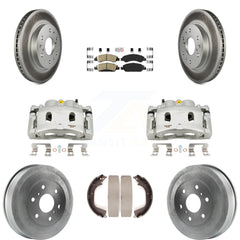 Transit Auto KCG-101385N Disc Brake Kit for 2009-2013 Chevrolet Silverado 1500, GMC Sierra 1500 - Front and Rear product image