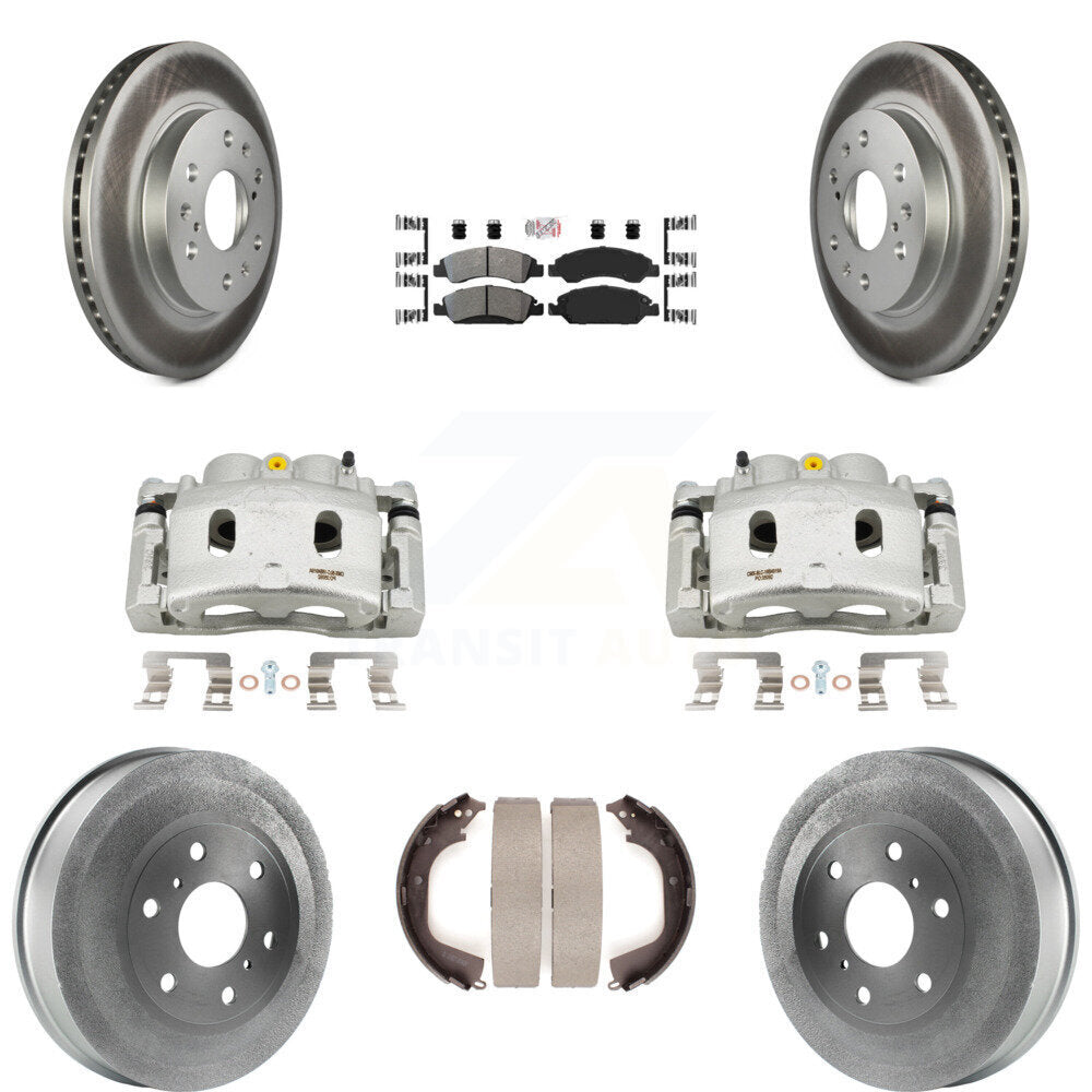 Transit Auto KCG-101387N Disc Brake Kit for 2009-2013 Chevrolet Silverado 1500, GMC Sierra 1500 - Front and Rear product image