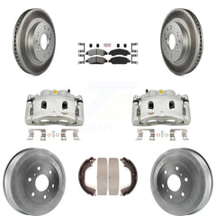 Transit Auto KCG-101387N Disc Brake Kit for 2009-2013 Chevrolet Silverado 1500, GMC Sierra 1500 - Front and Rear product image