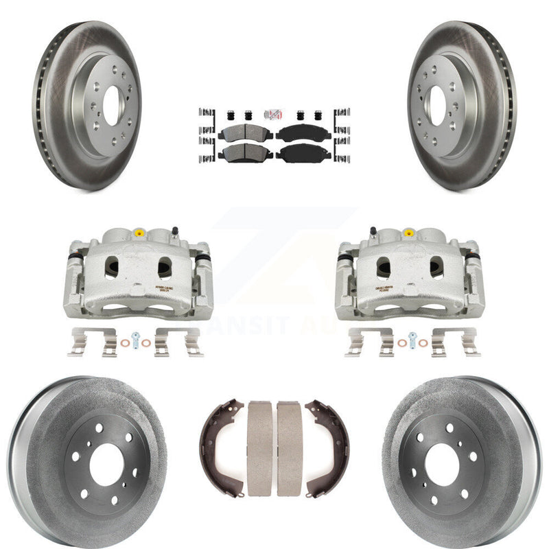 Transit Auto KCG-101387N Disc Brake Kit for 2009-2013 Chevrolet Silverado 1500, GMC Sierra 1500 - Front and Rear product image