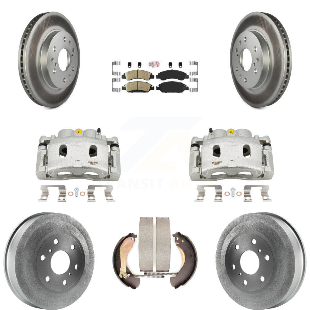 Transit Auto KCG-101388N Disc Brake Kit for 2009 Chevrolet Silverado 1500, GMC Sierra 1500 - Front and Rear product image
