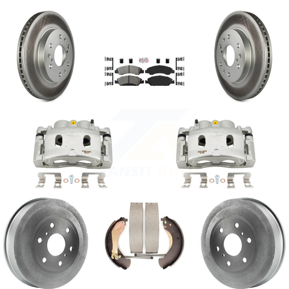 Transit Auto KCG-101390N Disc Brake Kit for 2009 Chevrolet Silverado 1500, GMC Sierra 1500 - Front and Rear product image