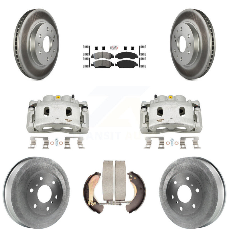 Transit Auto KCG-101390N Disc Brake Kit for 2009 Chevrolet Silverado 1500, GMC Sierra 1500 - Front and Rear product image