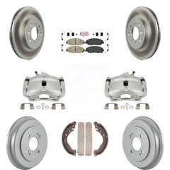 Transit Auto KCG-101395N Disc Brake Kit for 2010-2014 Honda Insight - Front and Rear product image