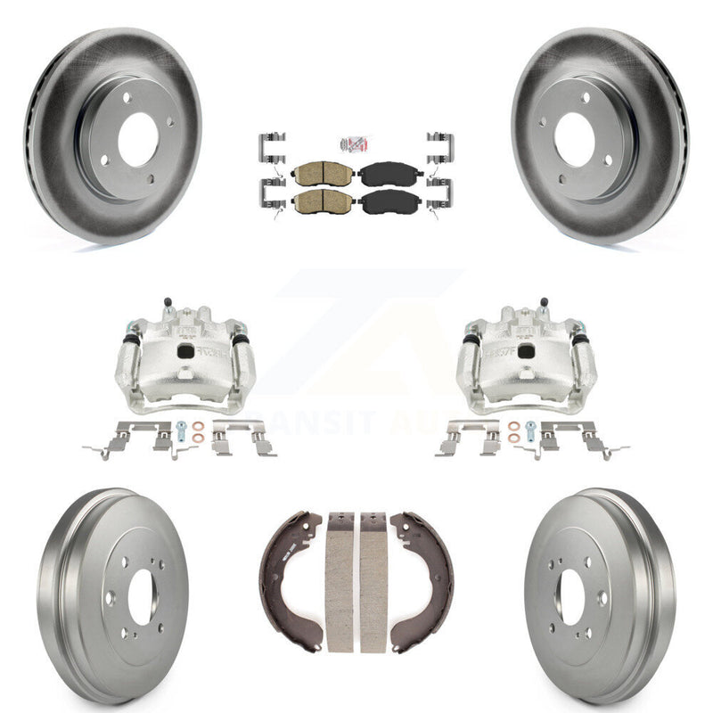 Transit Auto KCG-101396N Disc Brake Kit for 2009-2014 Nissan Cube - Front and Rear product image
