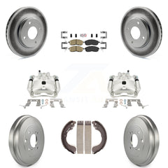 Transit Auto KCG-101397N Disc Brake Kit for 2009-2014 Nissan Cube - Front and Rear product image