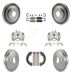 Transit Auto KCG-101399N Disc Brake Kit for 2007-2012 Nissan Sentra - Front and Rear product image