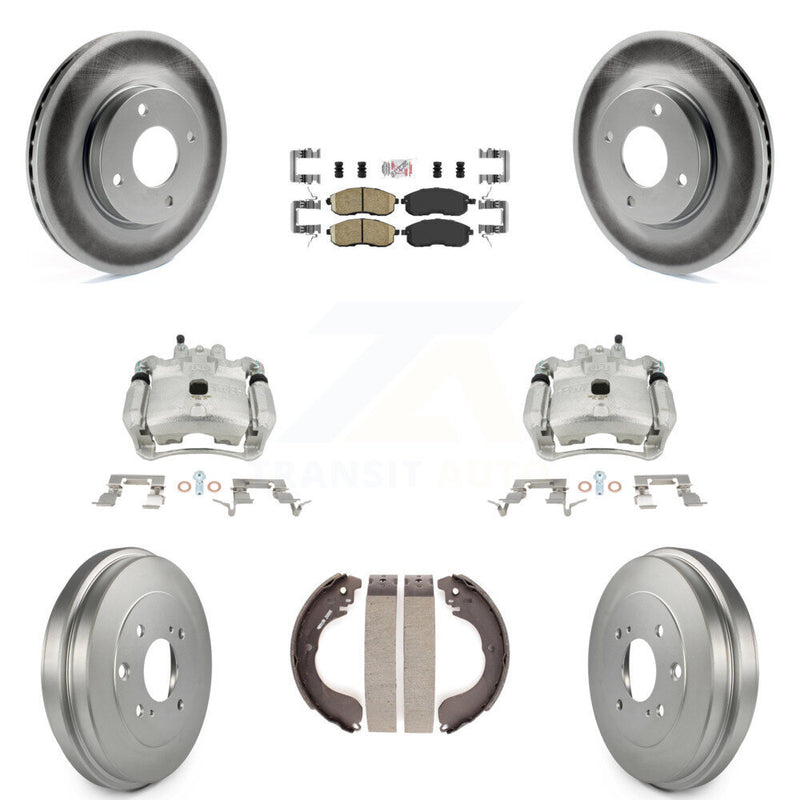Transit Auto KCG-101399N Disc Brake Kit for 2007-2012 Nissan Sentra - Front and Rear product image