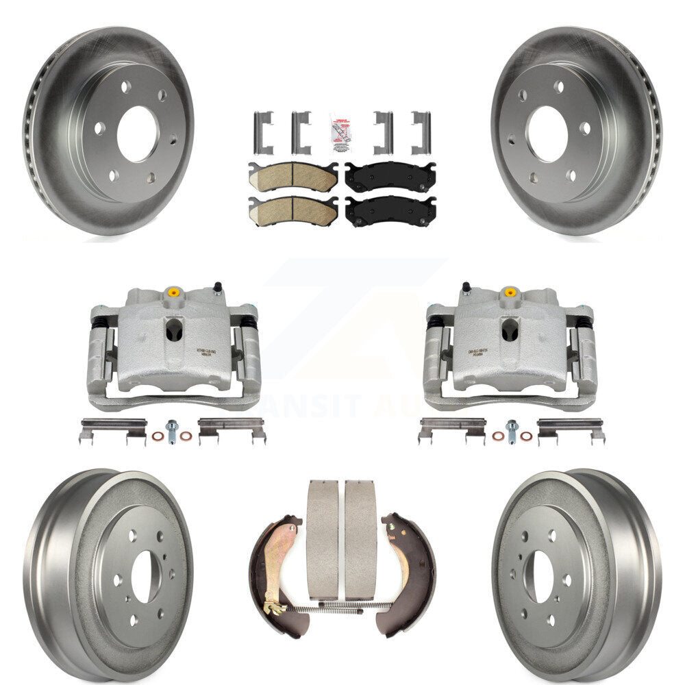 Transit Auto KCG-101406N Disc Brake Kit for 2005-2007 Chevrolet Silverado 1500 Classic, GMC Sierra 1500 Classic, Chevrolet Silverado 1500 & more - Front and Rear product image