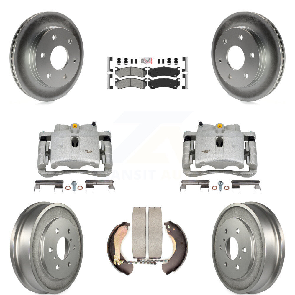 Transit Auto KCG-101407N Disc Brake Kit for 2005-2007 Chevrolet Silverado 1500 Classic, GMC Sierra 1500 Classic, Chevrolet Silverado 1500 & more - Front and Rear product image