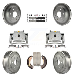 Transit Auto KCG-101407N Disc Brake Kit for 2005-2007 Chevrolet Silverado 1500 Classic, GMC Sierra 1500 Classic, Chevrolet Silverado 1500 & more - Front and Rear product image