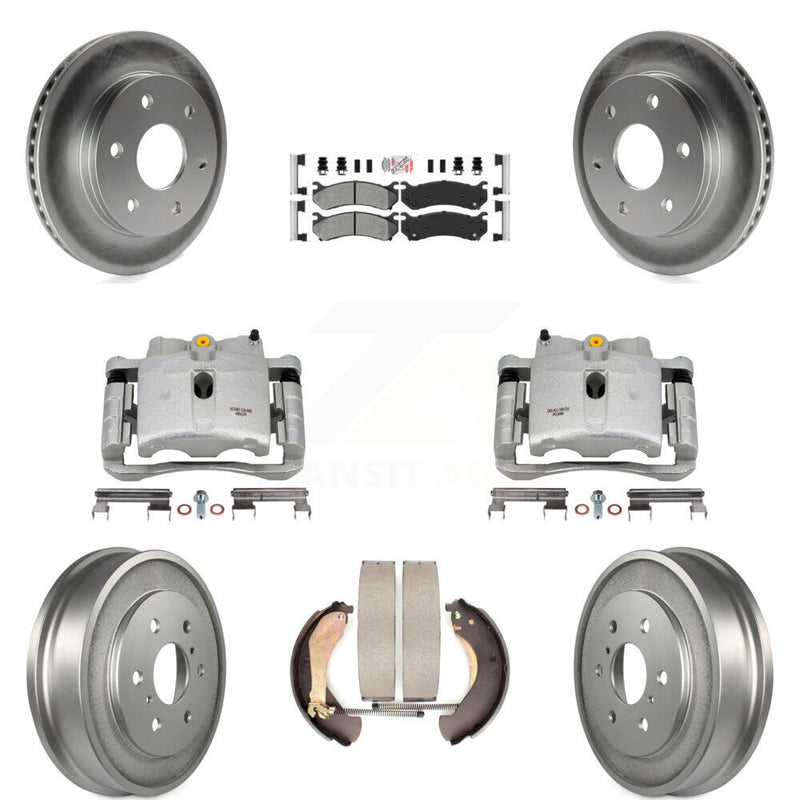 Transit Auto KCG-101407N Disc Brake Kit for 2005-2007 Chevrolet Silverado 1500 Classic, GMC Sierra 1500 Classic, Chevrolet Silverado 1500 & more - Front and Rear product image