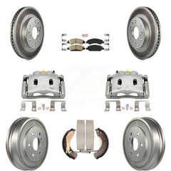 Transit Auto KCG-101408N Disc Brake Kit for 2005-2007 Chevrolet Silverado 1500 Classic, GMC Sierra 1500 Classic, Chevrolet Silverado 1500 & more - Front and Rear product image