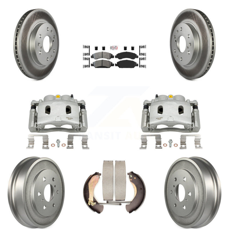Transit Auto KCG-101409N Disc Brake Kit for 2005-2007 Chevrolet Silverado 1500 Classic, GMC Sierra 1500 Classic, Chevrolet Silverado 1500 & more - Front and Rear product image