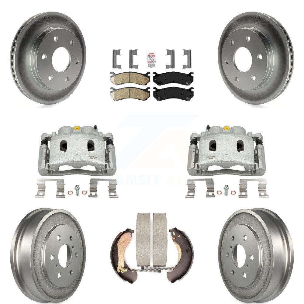 Transit Auto KCG-101410N Disc Brake Kit for 2007 Chevrolet Silverado 1500 - Front and Rear product image