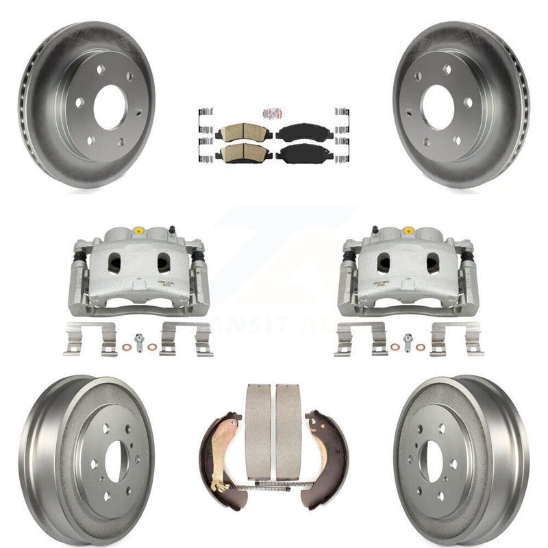 Transit Auto KCG-101413N Disc Brake Kit for 2007 GMC Sierra 1500 - Front and Rear product image