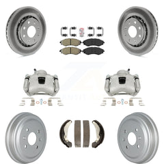Transit Auto KCG-101420N Disc Brake Kit for 2004-2015 Chevrolet Spark, Pontiac G3, Pontiac G3 Wave & more - Front and Rear product image