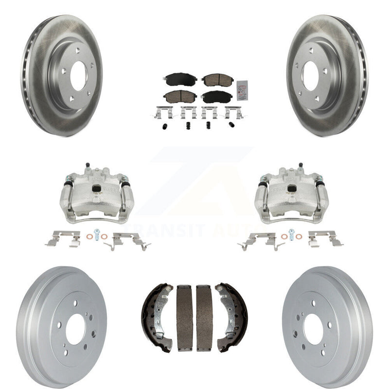 Transit Auto KCG-101421N Disc Brake Kit for 2013-2019 Nissan Sentra - Front and Rear product image