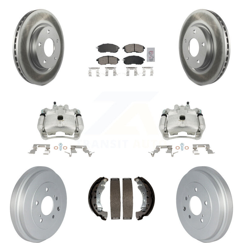 Transit Auto KCG-101422N Disc Brake Kit for 2013-2019 Nissan Sentra - Front and Rear product image