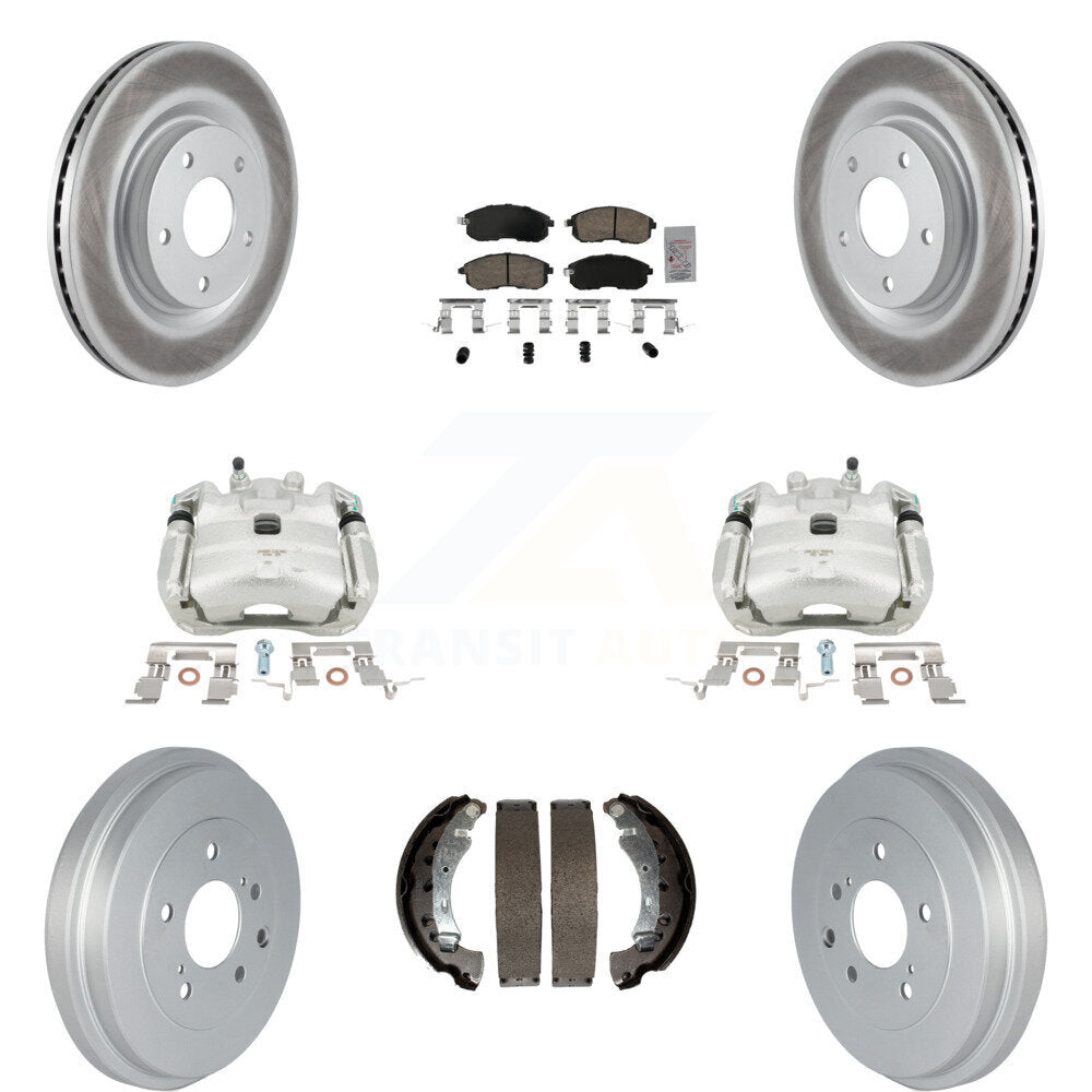 Transit Auto KCG-101423N Disc Brake Kit for 2017-2019 Nissan Sentra - Front and Rear product image