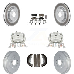 Transit Auto KCG-101423N Disc Brake Kit for 2017-2019 Nissan Sentra - Front and Rear product image