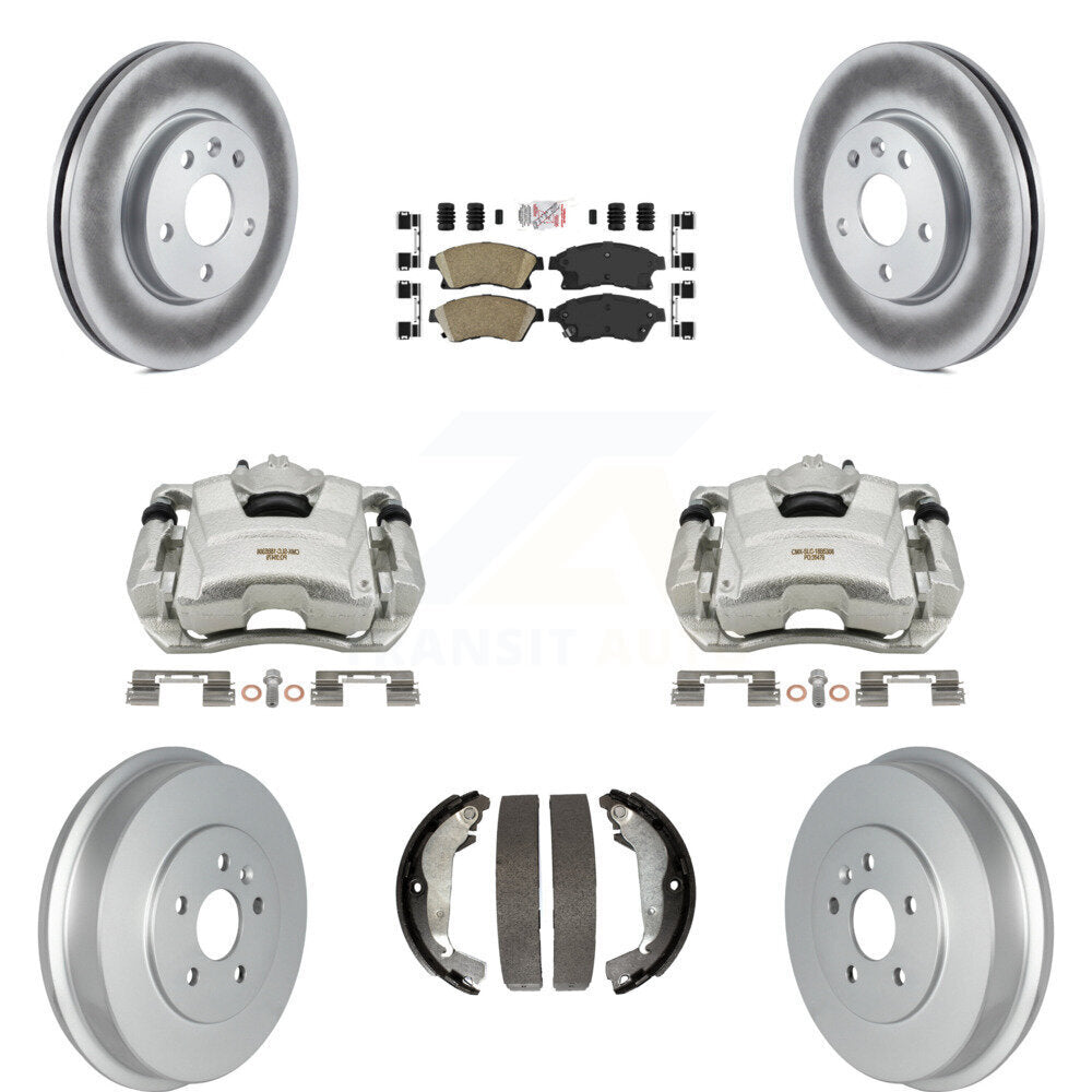 Transit Auto KCG-101431N Disc Brake Kit for 2011-2016 Chevrolet Cruze Limited, Chevrolet Cruze - Front and Rear product image
