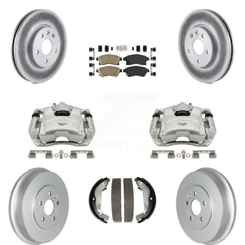 Transit Auto KCG-101431N Disc Brake Kit for 2011-2016 Chevrolet Cruze Limited, Chevrolet Cruze - Front and Rear product image