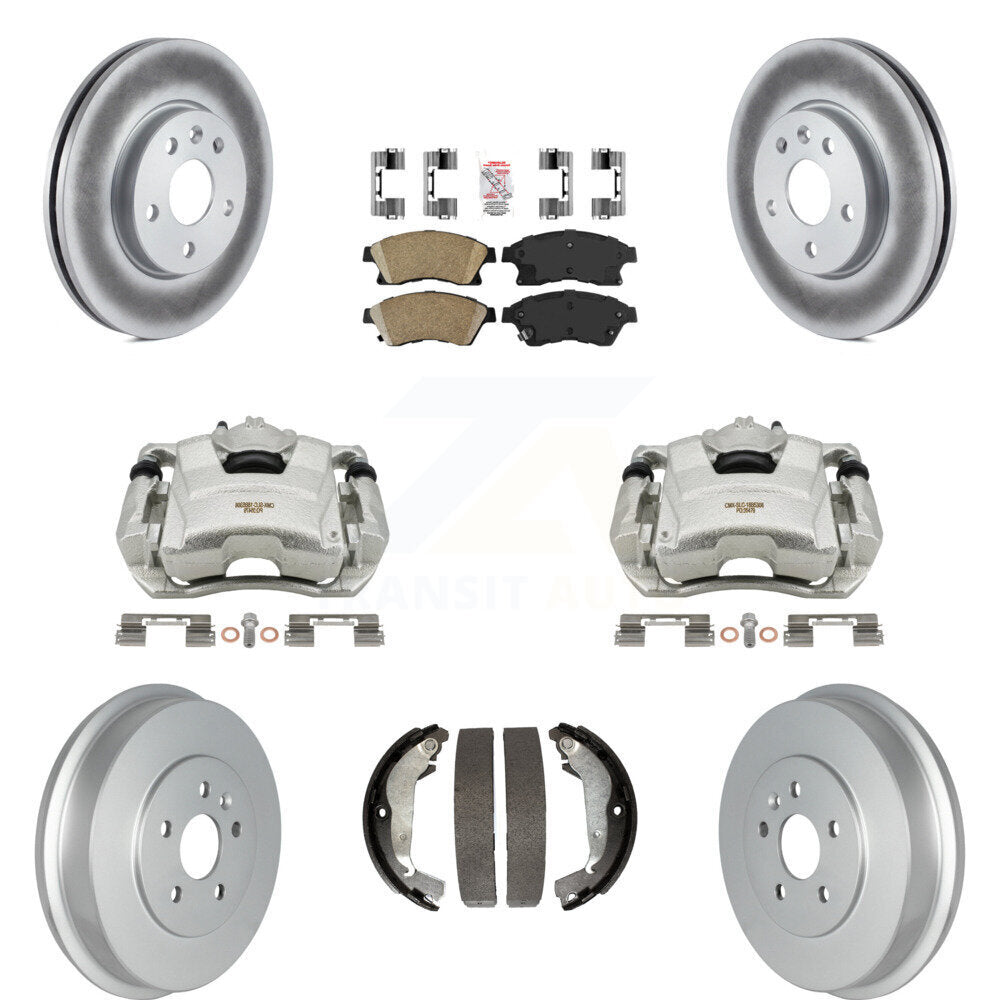 Transit Auto KCG-101432N Disc Brake Kit for 2011-2016 Chevrolet Cruze Limited, Chevrolet Cruze - Front and Rear product image