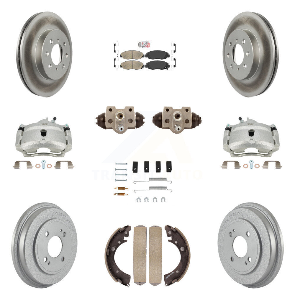 Transit Auto KCG-101433N Disc Brake Kit for 2001-2005 Honda Civic - Front and Rear product image