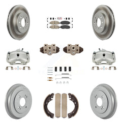 Transit Auto KCG-101434N Disc Brake Kit for 2001-2005 Honda Civic - Front and Rear product image