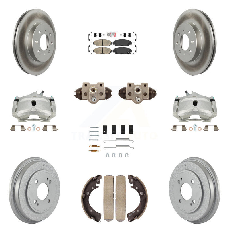 Transit Auto KCG-101434N Disc Brake Kit for 2001-2005 Honda Civic - Front and Rear product image